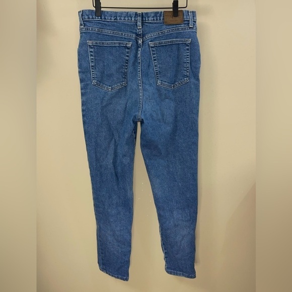 Vintage 90’s French Dressing Jeanswear Paris LightWash HighRise MomJeans Size 14 - Picture 2 of 6